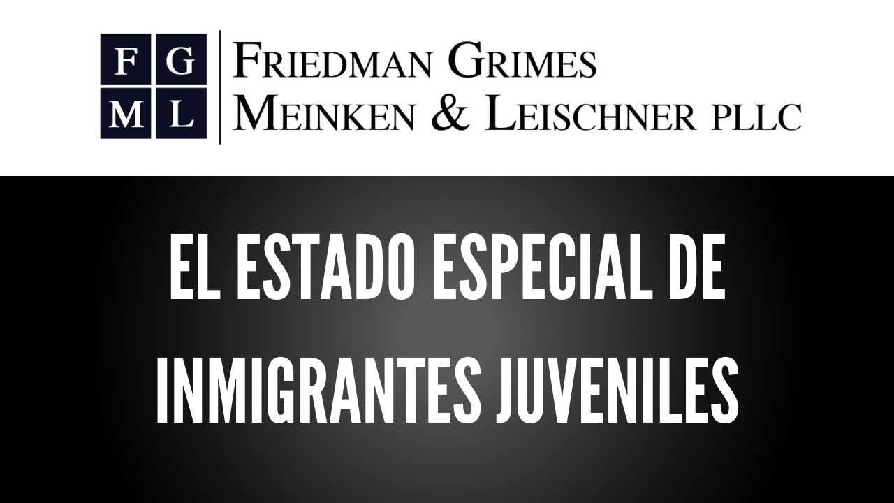 El Estado Especial de Inmigrantes Juveniles