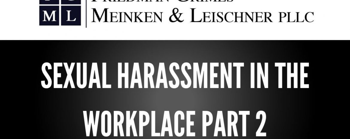 Sexual Harassment in the Workplace Part 2