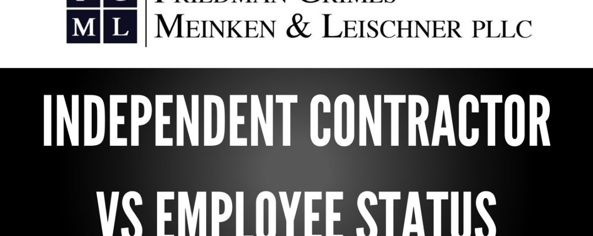 Independent Contractor vs Employee Status