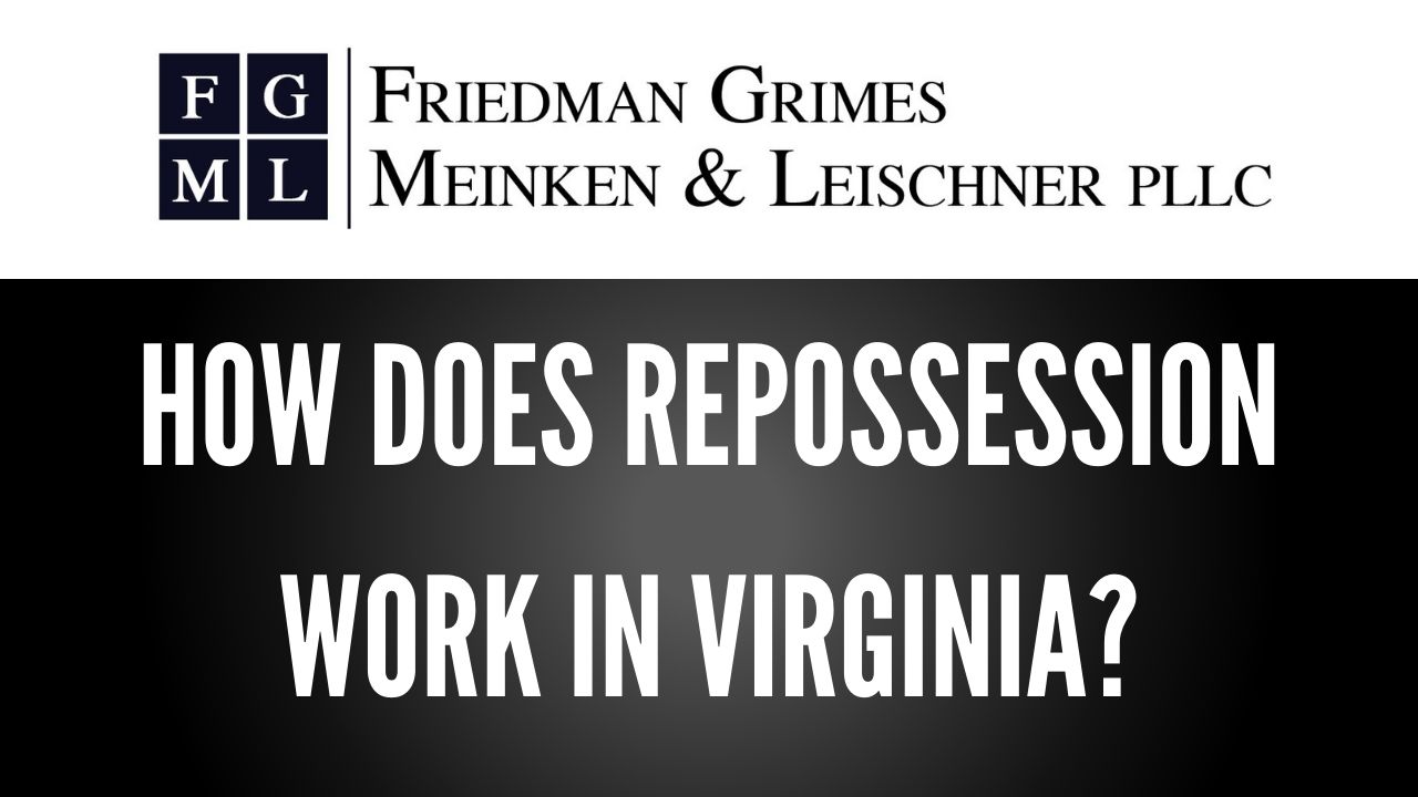 How to Handle Repossession in Virginia